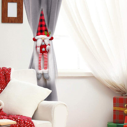 Festive Curtain Clips - Whimsical Holiday Decor