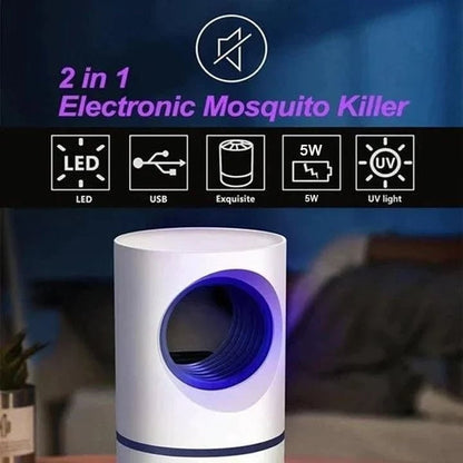 Eco-Friendly UV Insect Eliminator - Silent & Safe Pest Solution