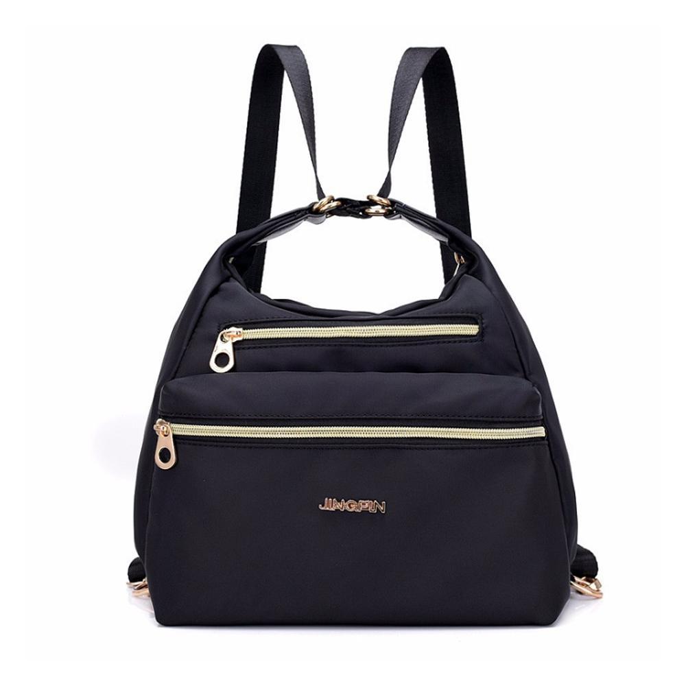 Versatile Bag with Double Zippers – Backpack, Handbag, Crossbody