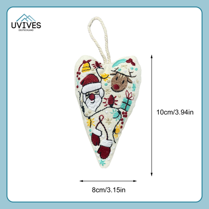 Handcrafted Christmas Decoration with Love for Winter