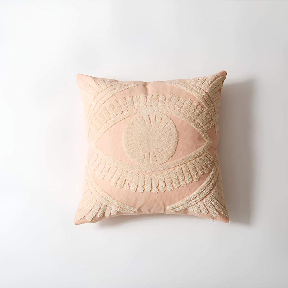 Chic Eye Motif Decorative Pillow Cover