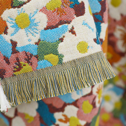 Charming Blossom Reversible Bath Towel