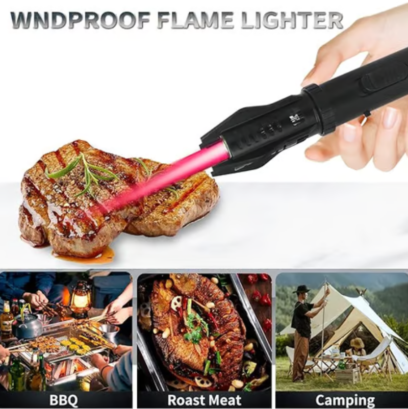 PrecisionBlaze – Refillable Windproof Lighter for All Occasions