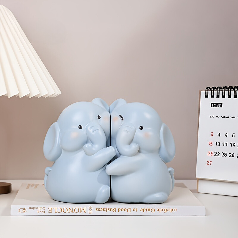 Playful Animal Design Bookends for Home Decor