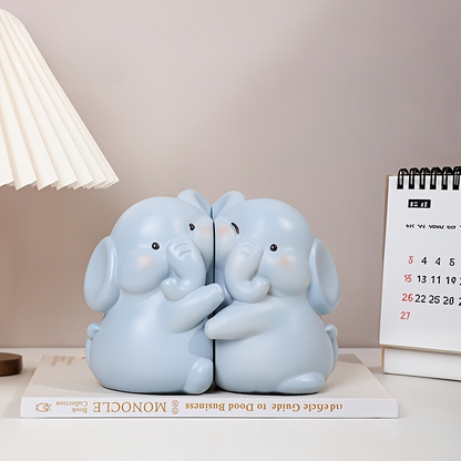 Playful Animal Design Bookends for Home Decor