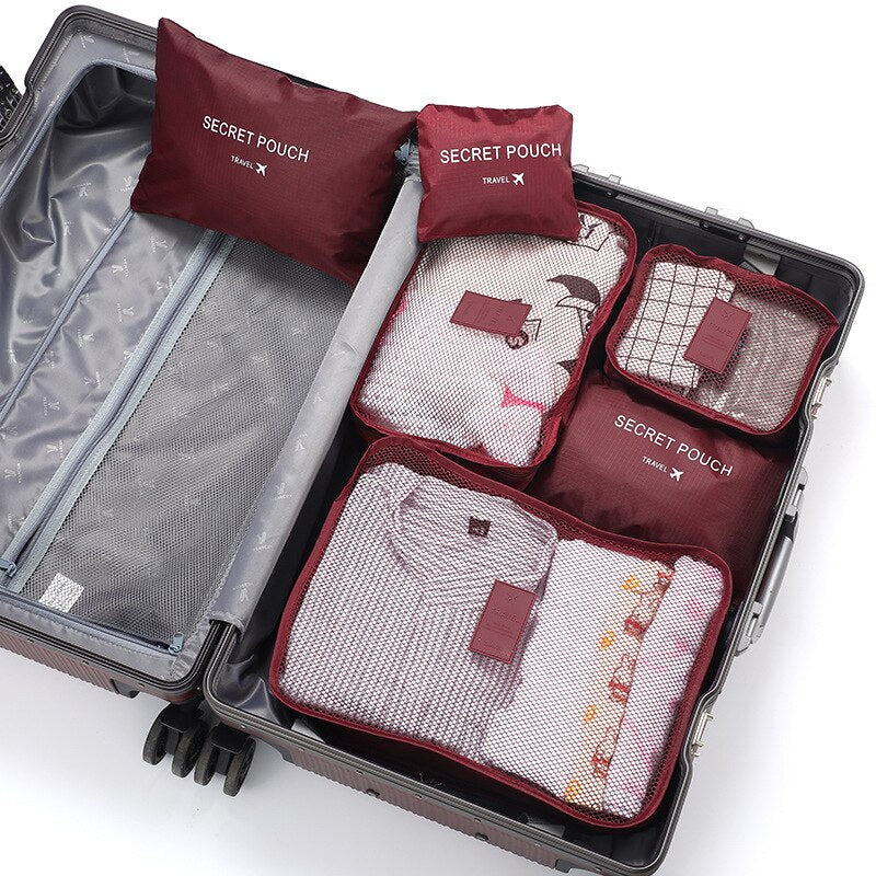 Smart Travel Organizer Set for Effortless Packing