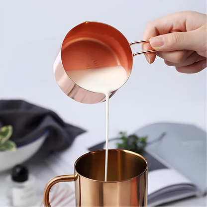 Elegant Stainless Steel Measuring Cup Set | 4 Essential Sizes