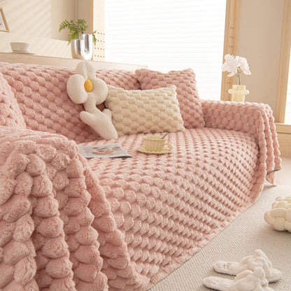 Plush Haven Sofa Protector & Accent Blanket