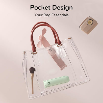 Portable 3-in-1 Mini Fan – USB Rechargeable, Foldable for Travel & Outdoors