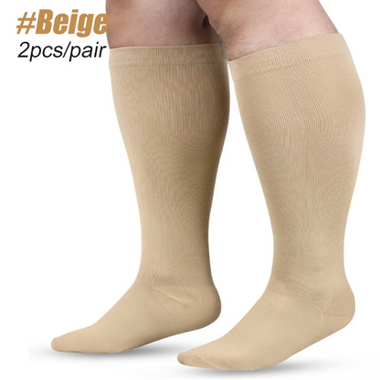 Comfort Fit Compression Socks for Curvier Legs