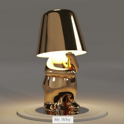Rechargeable LED Table Lamp with Dimmable Warm White Light – Wireless Design