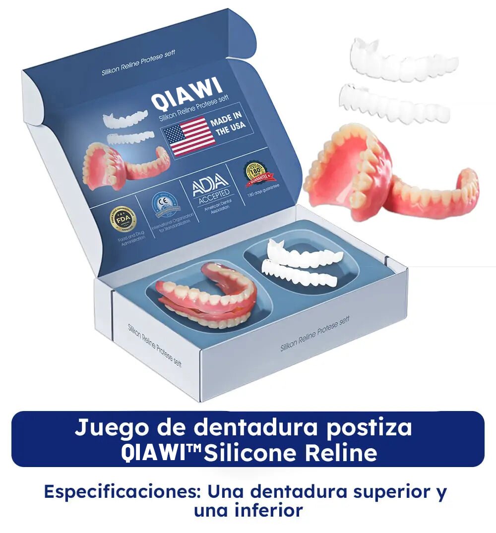 SmileMend™ – Custom Silicone Denture Solution for a Perfect Smile