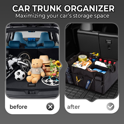 Trunk Organizer - Instantly Transform Your Car Boot into Neat Storage