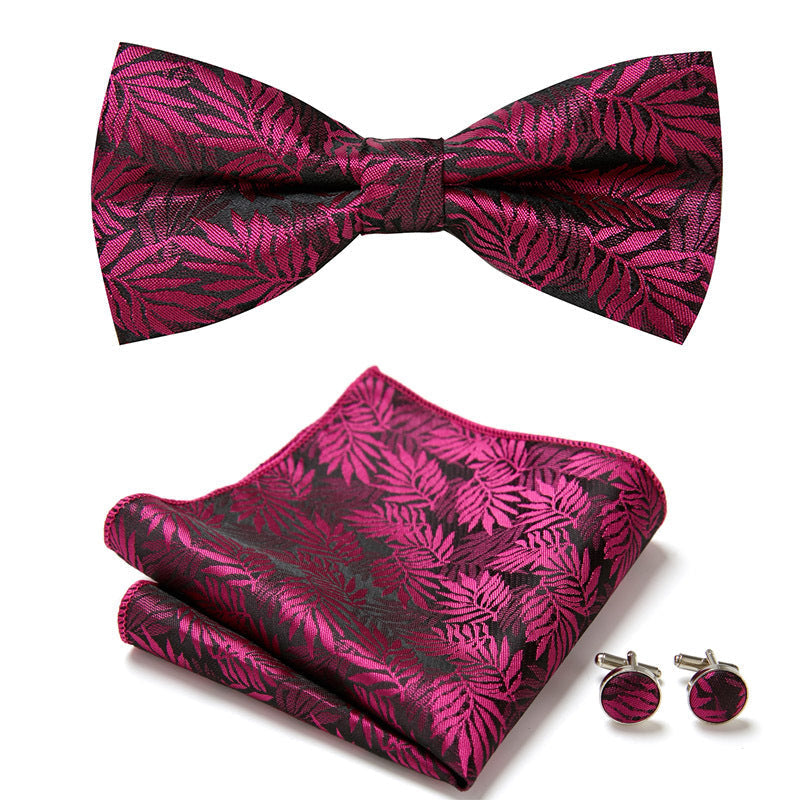 Three-Piece Set Featuring Stylish Bowties