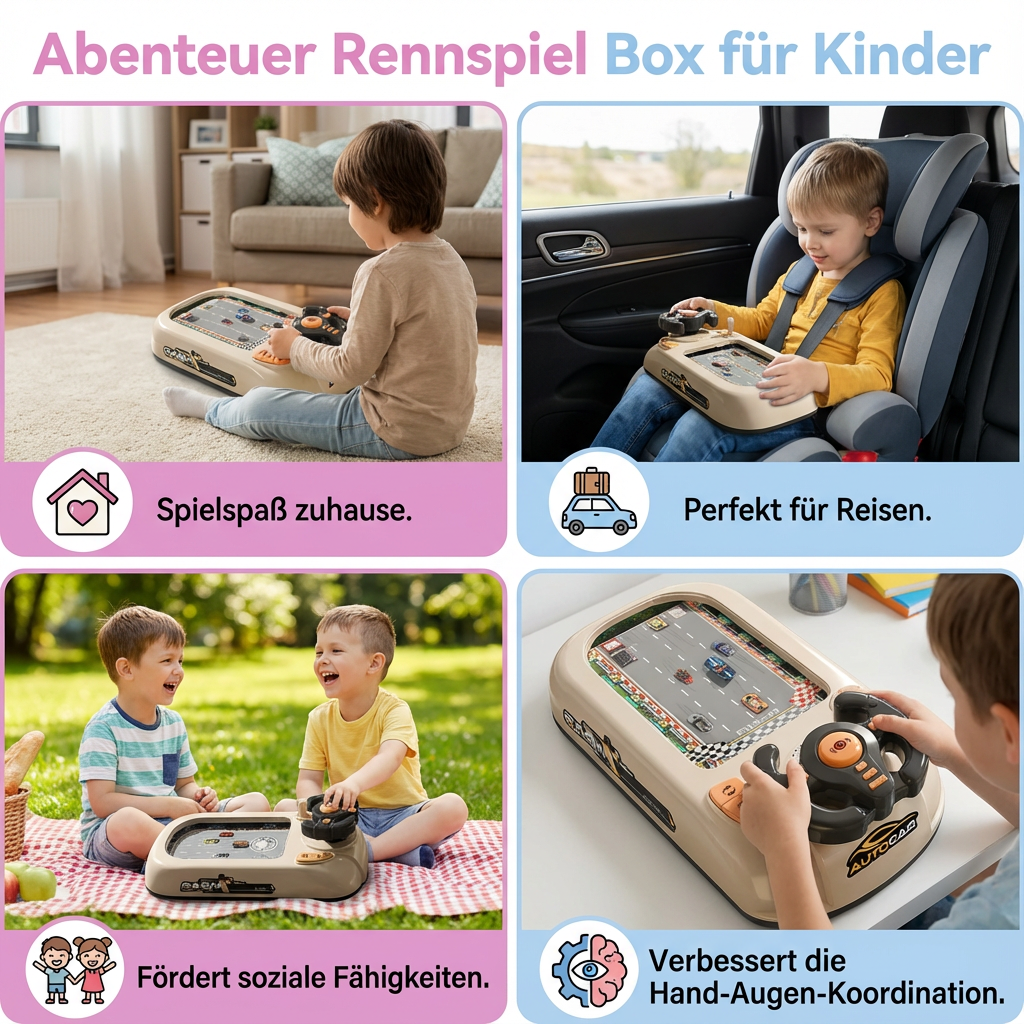 Adventure Racing Game Set for Kids