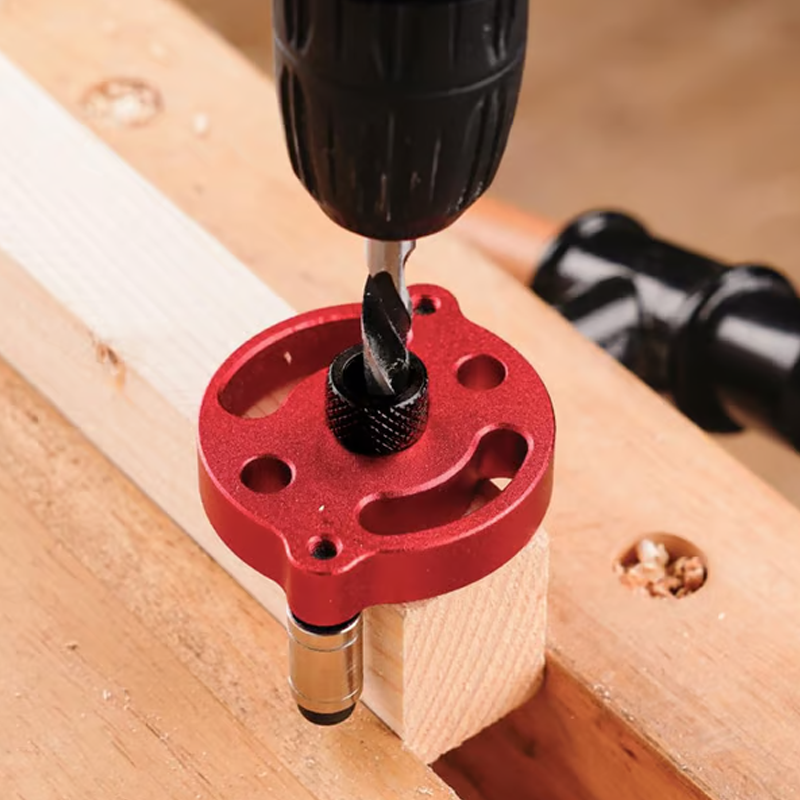 Ultimate Self-Centering Drill Guide for Woodworking Projects