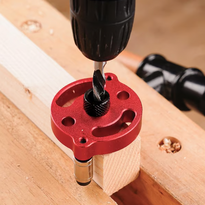 Ultimate Self-Centering Drill Guide for Woodworking Projects