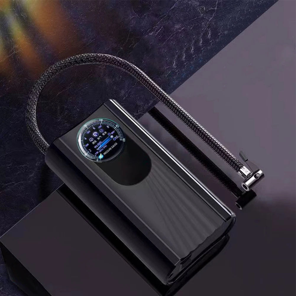 12V Portable Mini Air Compressor for Car & Motorcycle - 150 PSI Power Pump