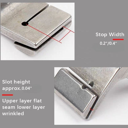 Precision Piping Foot for Seamless Edges and Pro Finishes