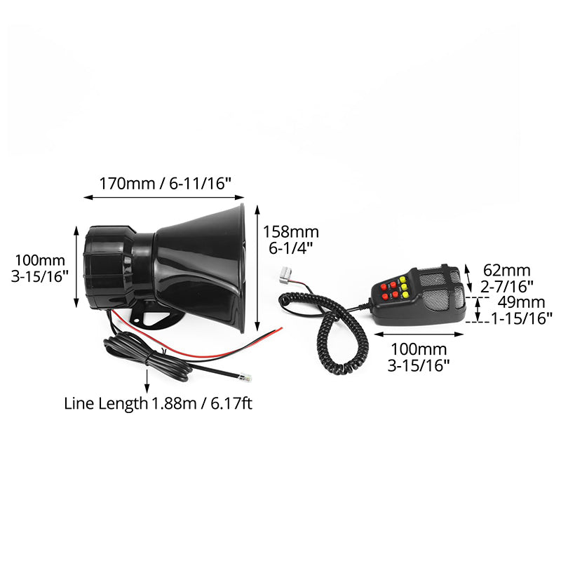 100W Vehicle Alarm System – Enhance Security and Control