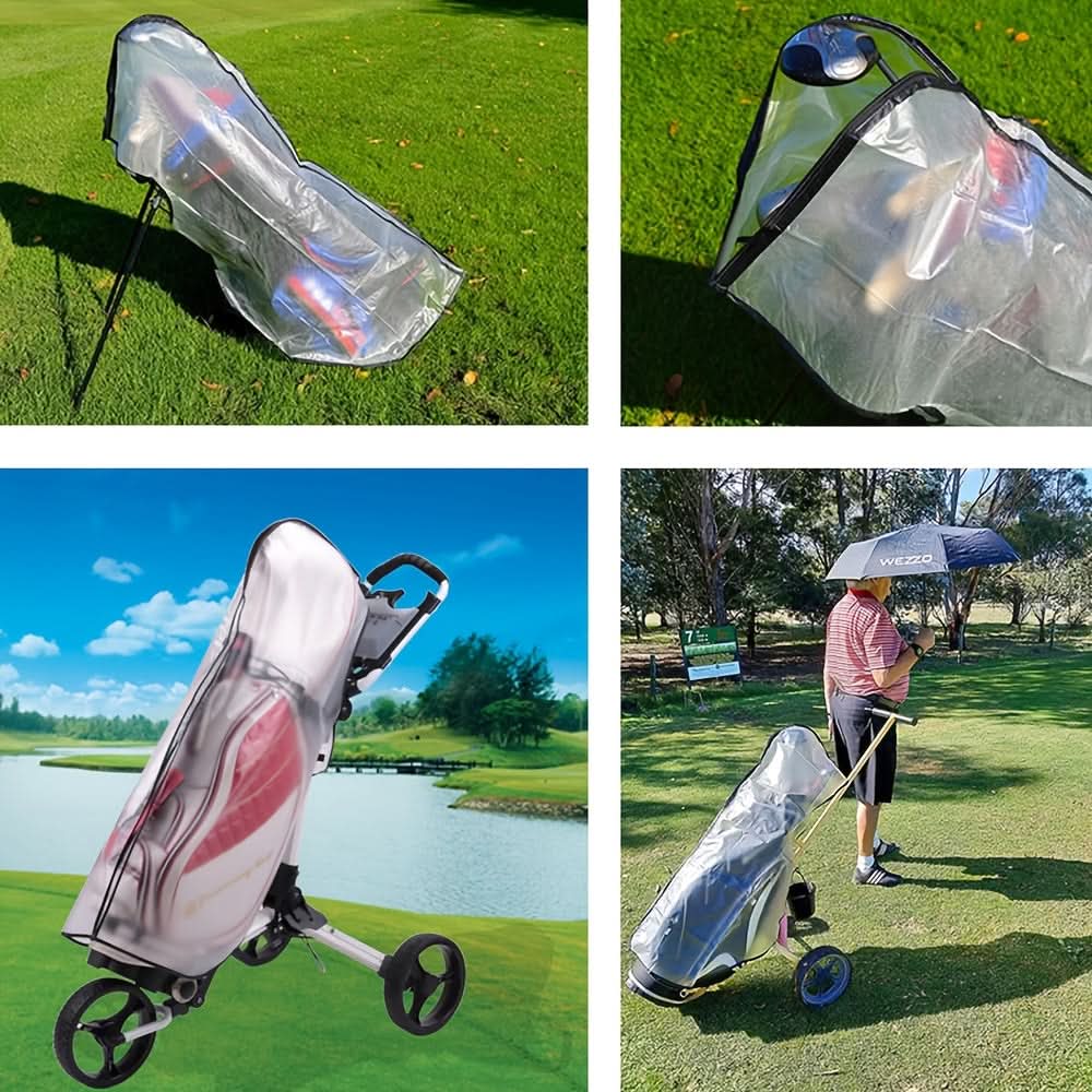 Transparent Rain Cover for Golf Bags