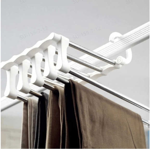 Get 1 Free | 5-in-1 Magic Trouser Hanger - Last Day Discount