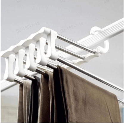 Get 1 Free | 5-in-1 Magic Trouser Hanger - Last Day Discount