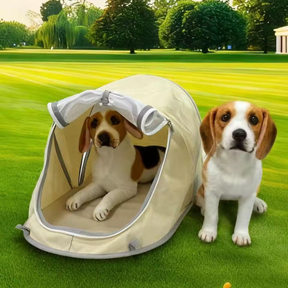 Foldable Pet Tent for Outdoor Use