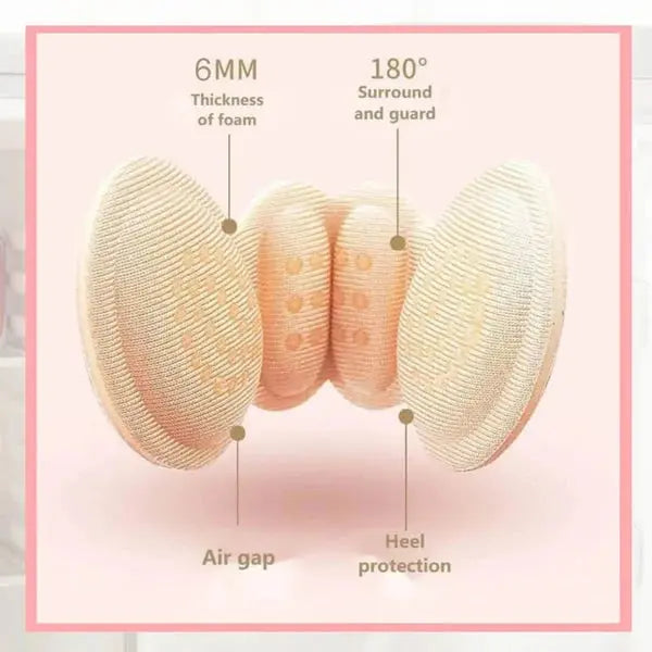 ComfortStep Heel Cushions for Effortless Relief