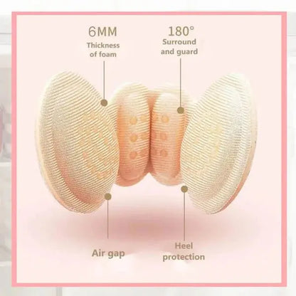 ComfortStep Heel Cushions for Effortless Relief