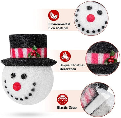 Porch Light Covers in Snowman Design