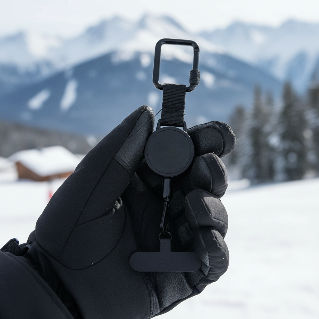 Securely Hold Your Phone on Any Slope with GlacierGrip