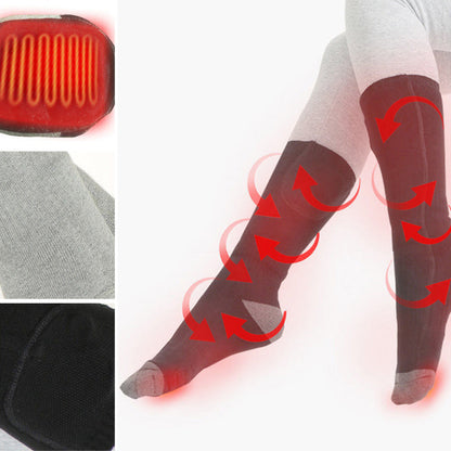 Rechargeable Heated Socks with Adjustable Temperature – Up to 8 Hours Warmth