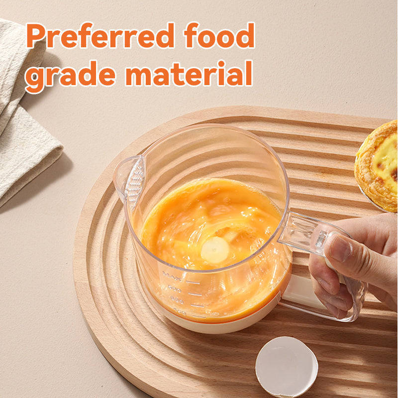 Quick Mixing, Measuring and Filtering for Perfect Results