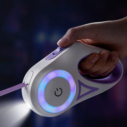 BrightLeash: Illuminated Dog Leash for Night Walks