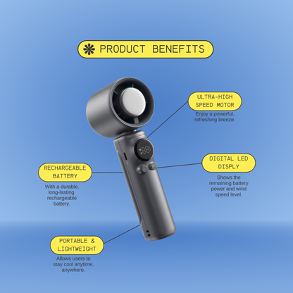 Hands-Free Instant Cooling Anytime, Anywhere
