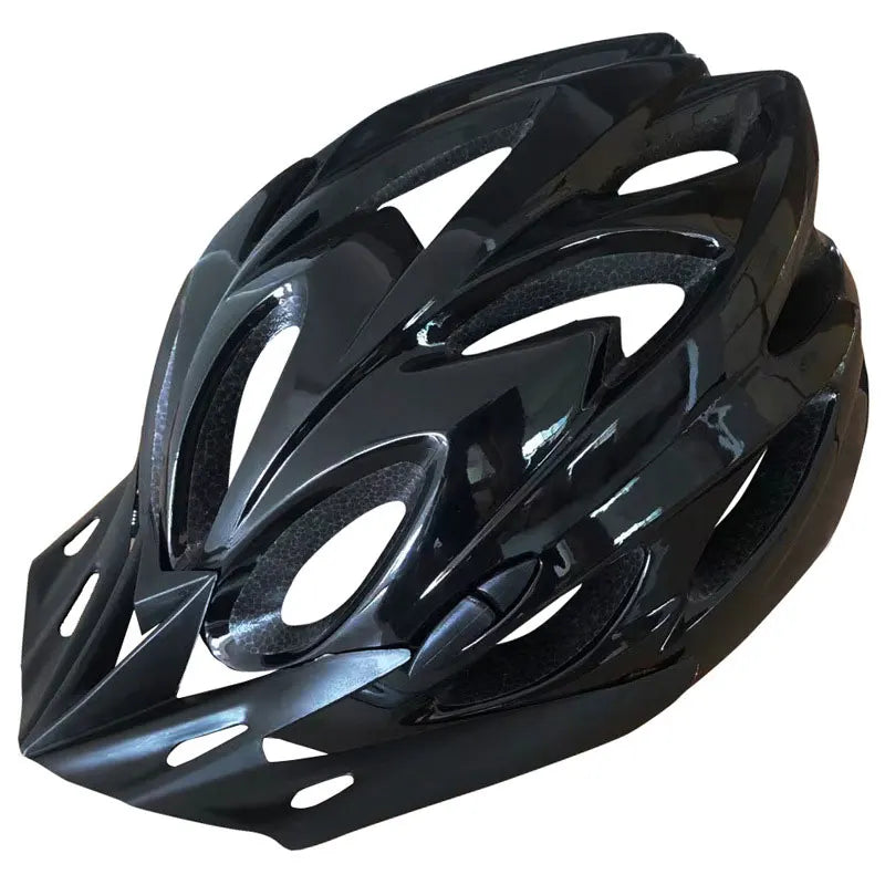 Adult Bike Helmet - Lightweight MTB Safety Gear - Adjustable Size 54-61 cm