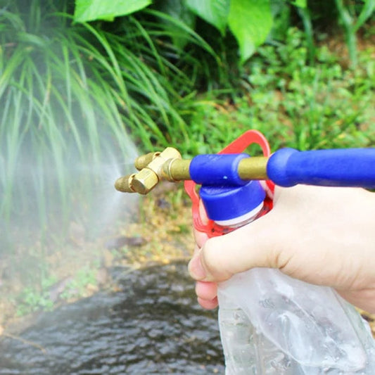 Effortless Plant Watering with Any Bottle Attachment