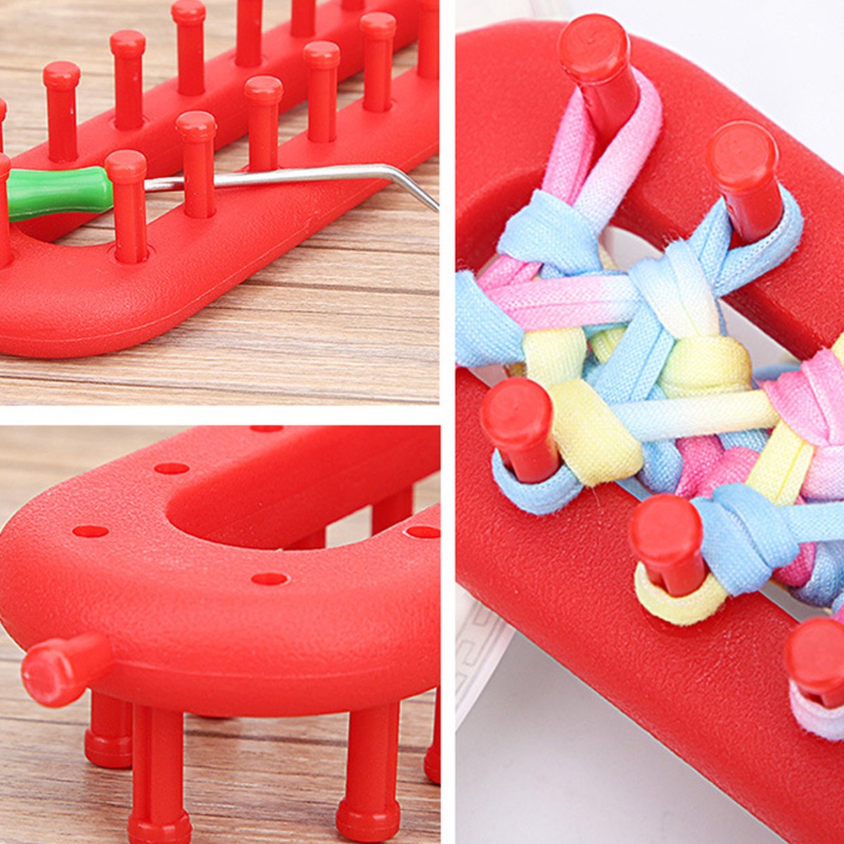 Needle-Free Knitting Frame | Portable Tool for Quick Projects