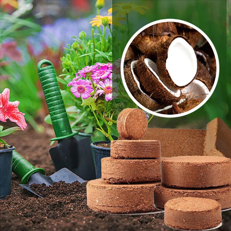 Eco-Friendly Coconut Fiber Growth Medium for Plants