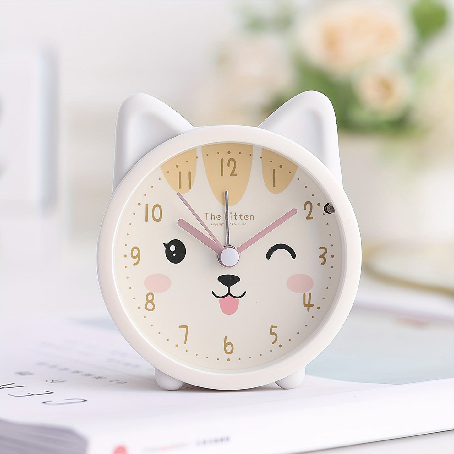 Bedside Clock with Night Light – Silent Alarm for Better Sleep
