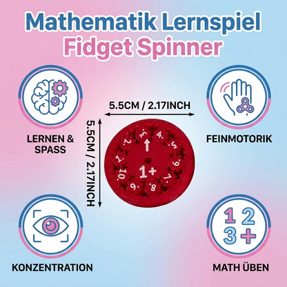 Fidget Spinner Educational Math Game