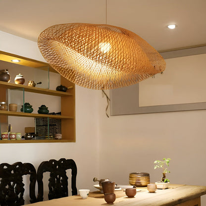 Nature-Inspired Bamboo Pendant - Taalita Design
