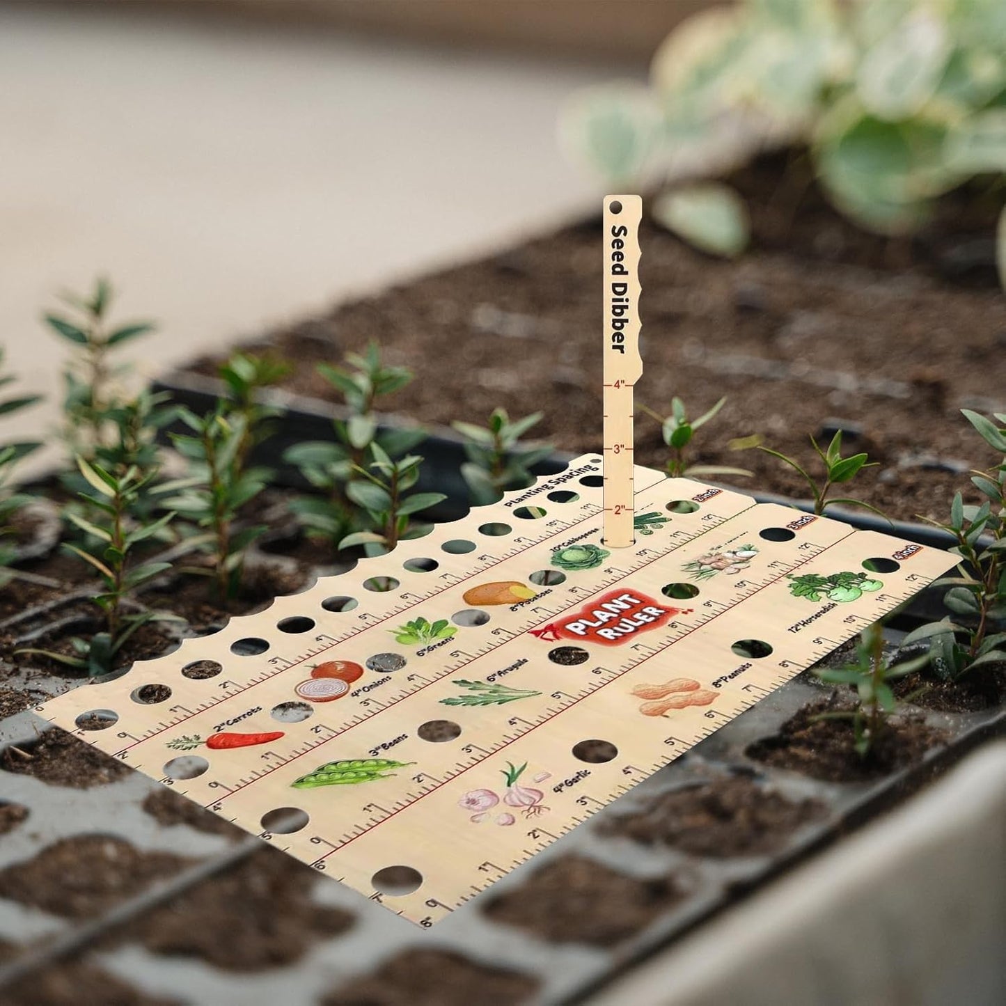 Optimal Seed Spacing and Depth for Flourishing Gardens