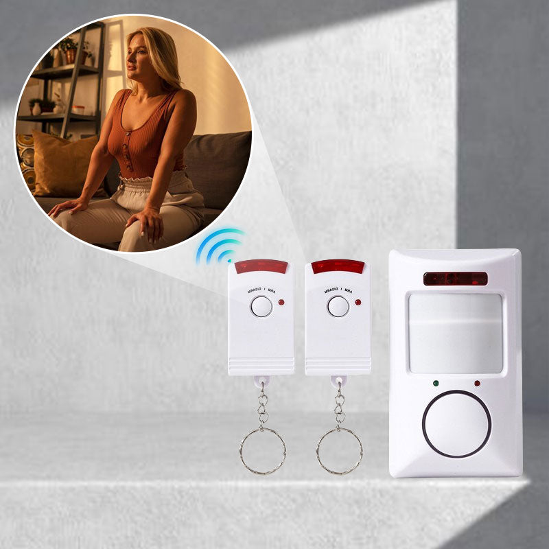 105 dB Alarm System for Immediate Intruder Deterrence