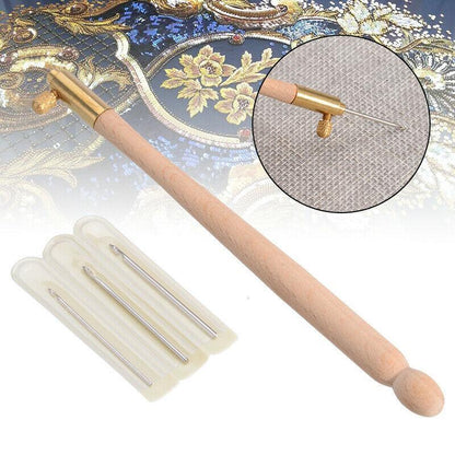 Effortlessly Add Beads and Speed Up Embroidery Process