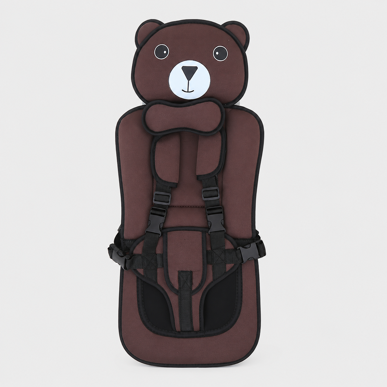 Adjustable Strap Child Seat Cushion in Cute Bear Design