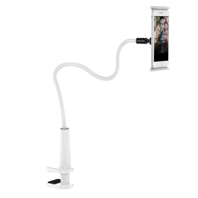Hands-Free Device Holder with Full 360° Rotation for Stability