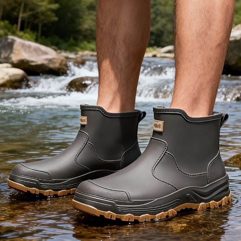 Ankle Rain Boots for Outdoor Use - Waterproof Footwear