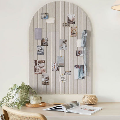 Large Arched Felt Board for Chic Wall Arrangements